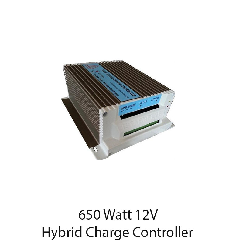 650w 12v hybrid charge controller