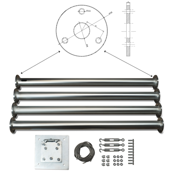 15 Kg Mast / Tower Set-1